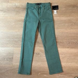 Veronica Beard Ryleigh High Rise Slim Straight Jeans